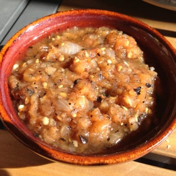 Meso Maya Comida y Copas - Fire roasted chunky salsa. - Mexican Near Me - Dallas, Texas Meso Maya Comida y Copas - Fire roasted chunky salsa. - Mexican Near Me - Dallas, Texas