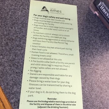Ames Dog Park - Get your dog park permit for $45 at city hall like I did today! - Dog Parks Near Me - Ames, Iowa