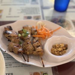 A9. Ga Ghim (BBQ Chicken Skewers) (3)