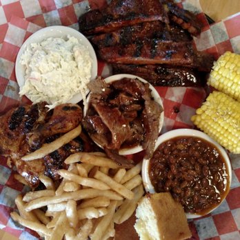 Smoke BBQ Pit - Ribs/Brisket/Chicken Feast #2 (Enough for 3) - Barbeque Near Me - Springfield Gardens, New York Smoke BBQ Pit - Ribs/Brisket/Chicken Feast #2 (Enough for 3) - Barbeque Near Me - Springfield Gardens, New York