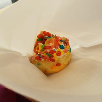 Cafe Dulce - My fruity pebble donut hole - Coffee & Tea Near Me - Los Angeles, California Cafe Dulce - My fruity pebble donut hole - Coffee & Tea Near Me - Los Angeles, California
