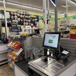 Self check outs are nice