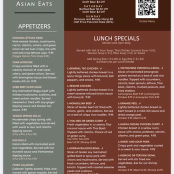 HakkaChow - Lunch Specials and Appetizer menu - Asian Fusion Near Me - Winston-Salem, North Carolina