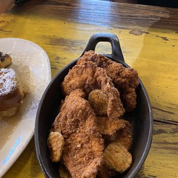 The Rustic - Nashville hot chicken and pickles - New American Near Me - Dallas, Texas
