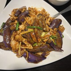 Jade Palace - C4. Five Flavor Chicken with Eggplant