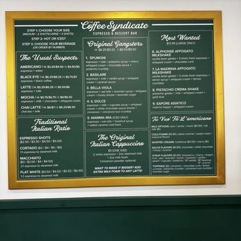 The Coffee Syndicate - Menu - Coffee & Tea Near Me - Gatlinburg, Tennessee The Coffee Syndicate - Menu - Coffee & Tea Near Me - Gatlinburg, Tennessee