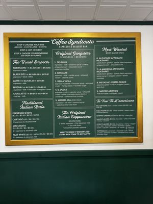 Menu photo 1 The Coffee Syndicate Gatlinburg, TN Menu photo 1 The Coffee Syndicate Gatlinburg, TN