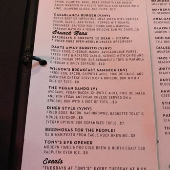 Tonys Darts Away - Menu - Gastropubs Near Me - Burbank, California Tonys Darts Away - Menu - Gastropubs Near Me - Burbank, California