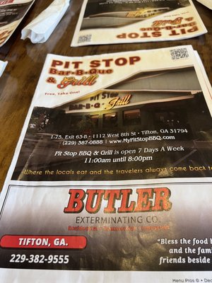 Pit Stop Bar-B-Q by null