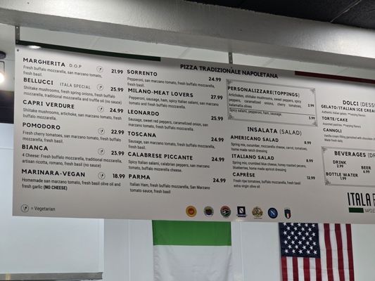 Menu photo 1 Itala Pizza Duluth, GA