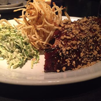Palm Beach Grill - Ribs. Dont know why they put peanuts on it - New American Near Me - Palm Beach, Florida Palm Beach Grill - Ribs. Dont know why they put peanuts on it - New American Near Me - Palm Beach, Florida