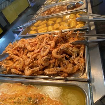 Flaming Buffet - So many seafood choices - Chinese Near Me - Richardson, Texas