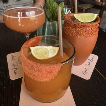 Todo Bien - Front (Li Hing Hula), Left: golden hour sour - Tiki Bars Near Me - Las Vegas, Nevada Todo Bien - Front (Li Hing Hula), Left: golden hour sour - Tiki Bars Near Me - Las Vegas, Nevada