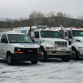 Bidlack's - trucks parked in a row - Heating & Air Conditioning/HVAC Near Me - Towanda, Pennsylvania