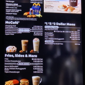 McDonald's - Menu 11/13/21 - Fast Food Near Me - East Lansing, Michigan McDonald's - Menu 11/13/21 - Fast Food Near Me - East Lansing, Michigan