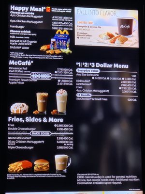 Menu photo 2 McDonald's East Lansing, MI Menu photo 2 McDonald's East Lansing, MI