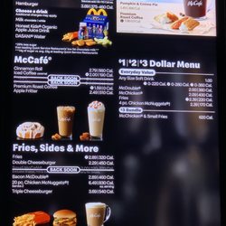 McDonald's - Menu 11/13/21