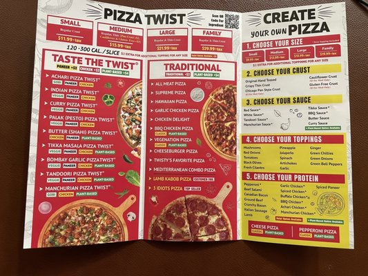 Menu photo 4 Pizza Twist Elk Grove, CA