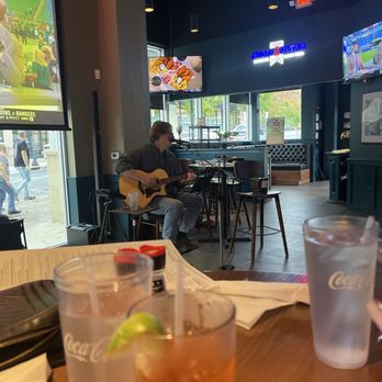 Hickory Tavern - Monday night football with live music and 1/2 priced burgers - Sports Bars Near Me - Asheville, North Carolina Hickory Tavern - Monday night football with live music and 1/2 priced burgers - Sports Bars Near Me - Asheville, North Carolina