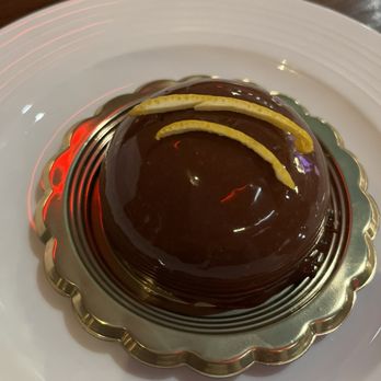 Venicia - Dessert! The orange rind with this chocolate dessert was so good. - Italian Near Me - Arcata, California Venicia - Dessert! The orange rind with this chocolate dessert was so good. - Italian Near Me - Arcata, California