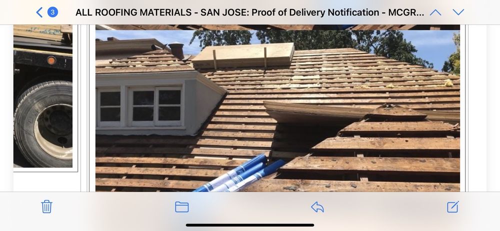 Slide of McGraw and Sons Roofing