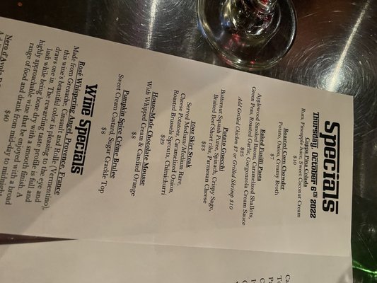 Menu photo 4 Tappo Buffalo, NY