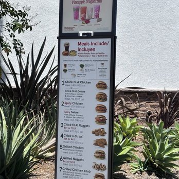 Chick-fil-A - Menu July 2026 - Fast Food Near Me - Tustin, California Chick-fil-A - Menu July 2026 - Fast Food Near Me - Tustin, California
