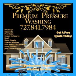 Premium Pressure Washing & Paver Sealing - Have your home looking its very best! Call us for a free quote today!