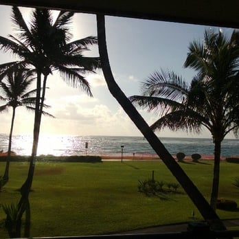 Pono Kai Resort - Sunrise view from room F206... What an awesome way to start each day! - Hotels Near Me - Kapaa, Hawaii Pono Kai Resort - Sunrise view from room F206... What an awesome way to start each day! - Hotels Near Me - Kapaa, Hawaii