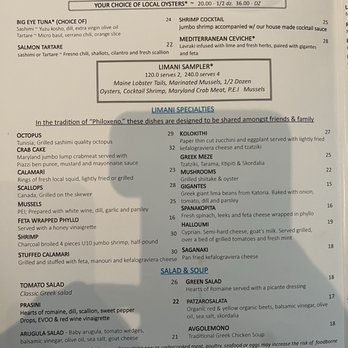 Limani - Washington - Mediterranean Near Me - Washington, DC, District of Columbia