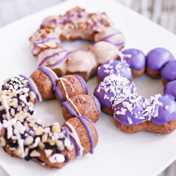 Bad Bakers-Folsom - Ube Mochi Donuts flavors: Cafe Ube, Macadamia Nut, & Ube Coconut! - Bakeries Near Me - Folsom, California Bad Bakers-Folsom - Ube Mochi Donuts flavors: Cafe Ube, Macadamia Nut, & Ube Coconut! - Bakeries Near Me - Folsom, California