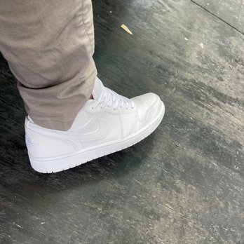 Calaveras Corner - Jordan 1 Low triple whire - Mexican Near Me - New York, New York