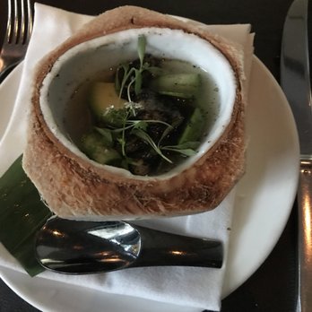 Spago - Spanish Octopus in Young Coconut - New American Near Me - Beverly Hills, California Spago - Spanish Octopus in Young Coconut - New American Near Me - Beverly Hills, California