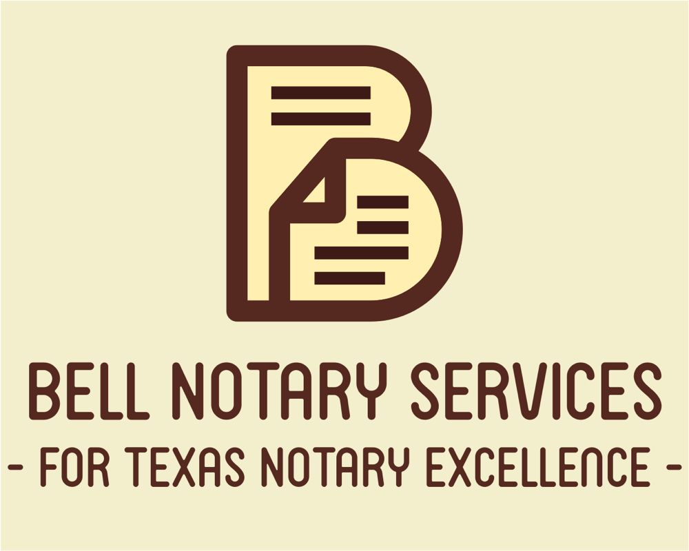 BELL NOTARY SERVICES Updated July 2024 Request a Quote Houston
