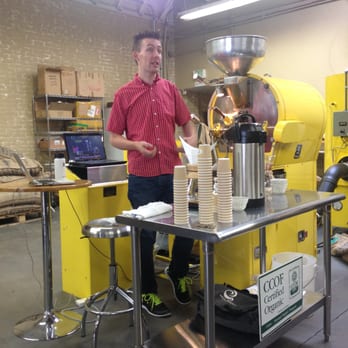 Caffeine Crawl - San Diego - Route 6's kick off presentation at Cafe Virtuoso - Food Tours Near Me