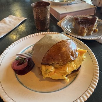 Jane & The Lion Bakehouse - Breakfast Sandwich - Pop-Up Restaurants Near Me - Houston, Texas