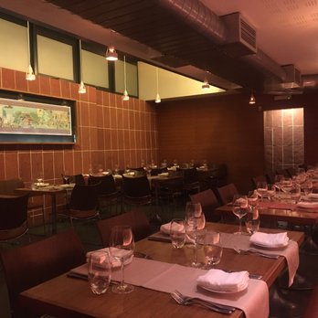 Babur - First diners of the evening! In the back room of the restaurant - Indian Near Me - London, XGL