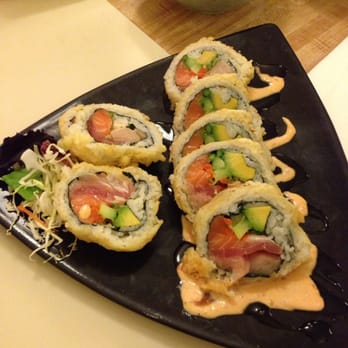 Goleta Sushi House - Dynamite Deluxe. Nice special roll to share with group. - Sushi Bars Near Me - Goleta, California Goleta Sushi House - Dynamite Deluxe. Nice special roll to share with group. - Sushi Bars Near Me - Goleta, California