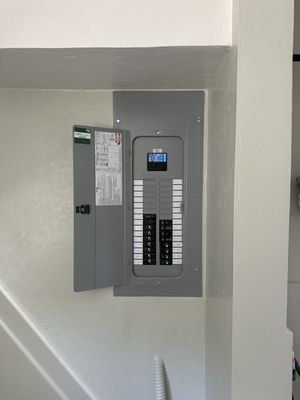 Panel Upgrade - This was a Panel upgrade we did for a customer who needed his house to be updated for a sell. definitely needed to be done.  
Full Service
From Start To Finish
From the very beginner stages of getting a quote to the final touches, High Energy Service will be there to guide you, answer questions, and work diligently to meet project goals and deadlines in an efficient manner.

We are a full-service electrical contractor. No job is too big or too small for High Energy Service. From the moment you contact us for a quote until the moment you light up your home, we promise to meet your needs and raise your expectations.