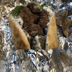 Grilled Greek Food Truck - Lamb Pita