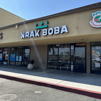 Krak Boba - Outside - Bubble Tea Near Me - Corona, California