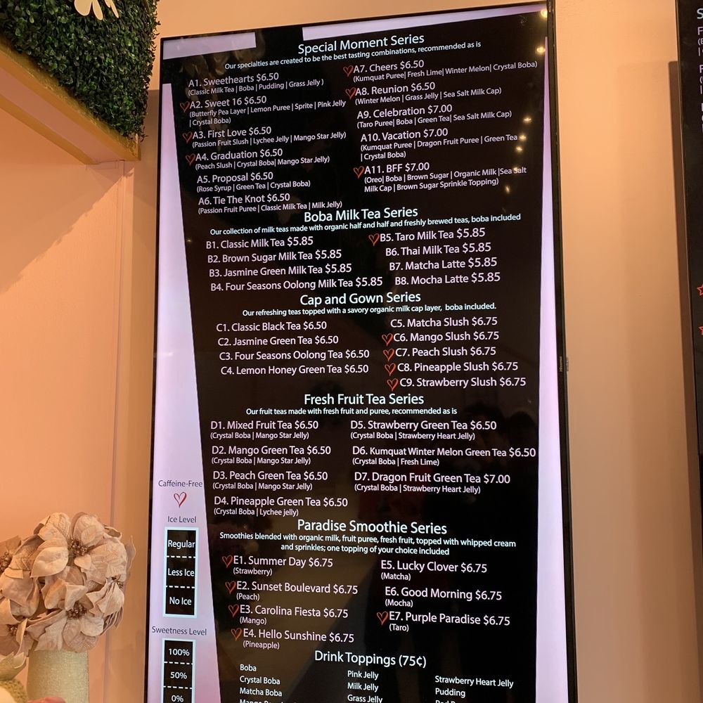 SweeTea Boba & Ice - Menu - Bubble Tea Near Me - Cary, North Carolina SweeTea Boba & Ice - Menu - Bubble Tea Near Me - Cary, North Carolina