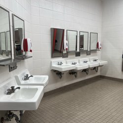 Richmond High School - Restroom was clean