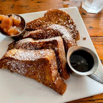Miss Lucy's Kitchen - Challah French Toast - New American Near Me - Saugerties, New York Miss Lucy's Kitchen - Challah French Toast - New American Near Me - Saugerties, New York
