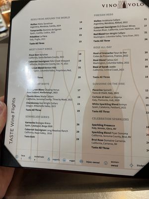 Menu photo 1 Vino Volo Reno, NV
