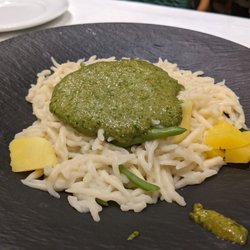 Da Ö Vittorio - Trofie al pesto, delicious! Huge serving