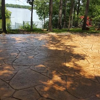 Volcano Concrete - fox valley stamp pattern - Masonry/Concrete Near Me - Houston, Texas