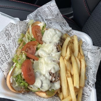 Charleys Cheesesteaks - So yummy...guilty pleasure! - New American Near Me - Orlando, Florida Charleys Cheesesteaks - So yummy...guilty pleasure! - New American Near Me - Orlando, Florida