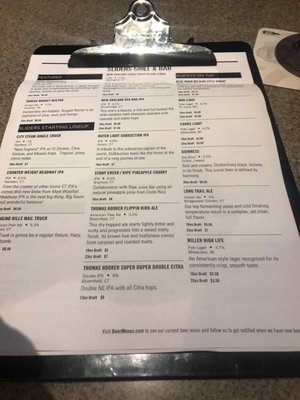 Menu photo 1 Sliders Grill & Bar Plantsville, CT