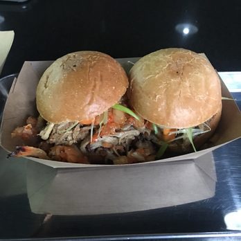 Barcode - So excited to try this Kimchi pulled pork slider - Cocktail Bars Near Me - Garden Grove, California